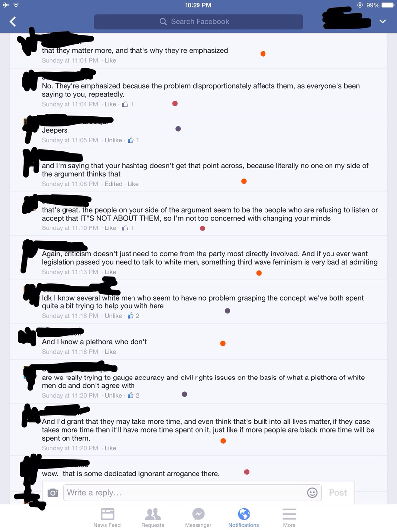 Illustration for article titled Don't Argue with Idiots on FB: A Lesson In 19 Screenshots